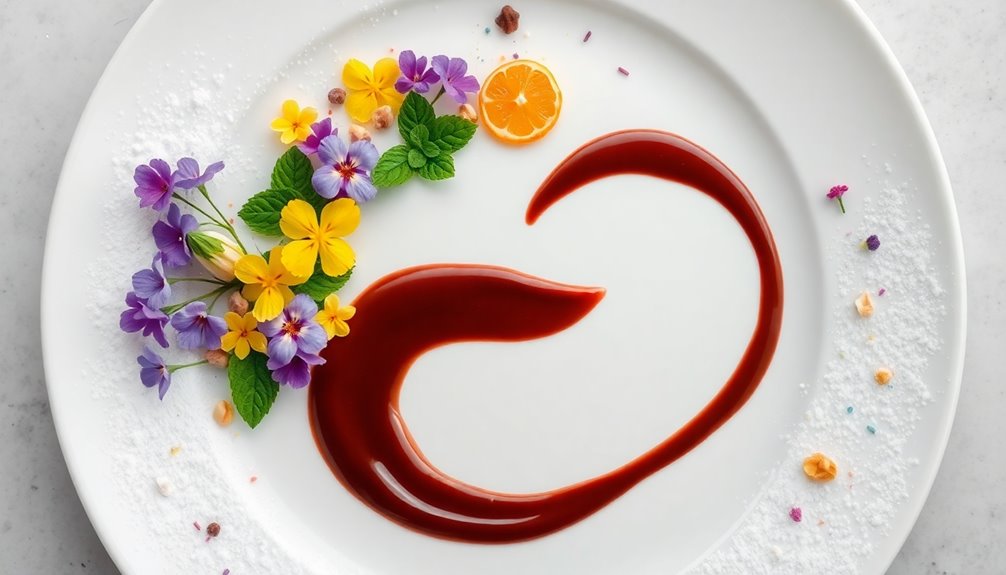 professional dessert presentation ideas