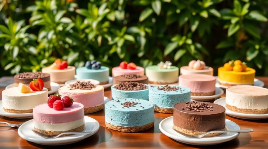 quick and easy cheesecakes