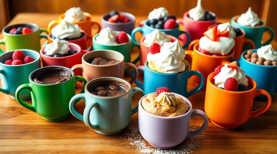 quick mug dessert recipes