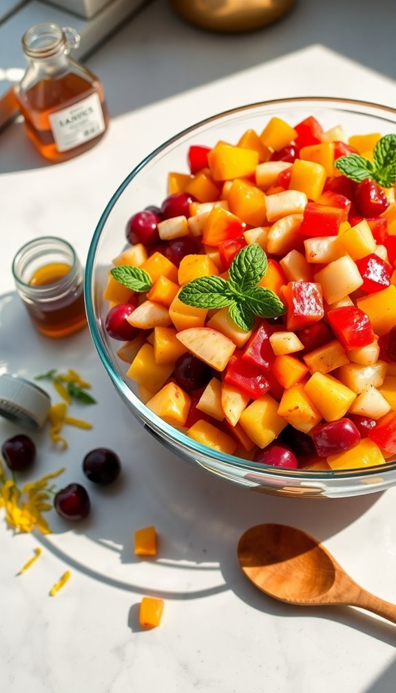 revitalizing sweet fruit salad