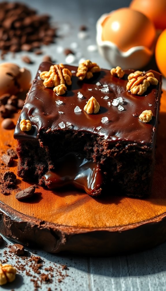 rich high quality brownie ingredients