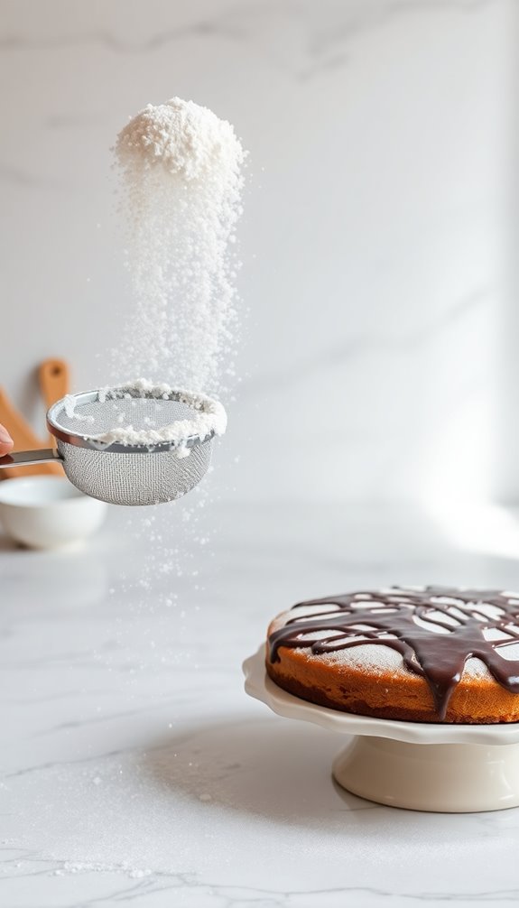 sifting ensures perfect texture