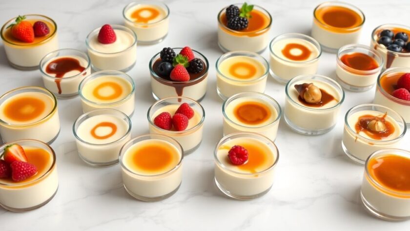 silky smooth puddings and custards