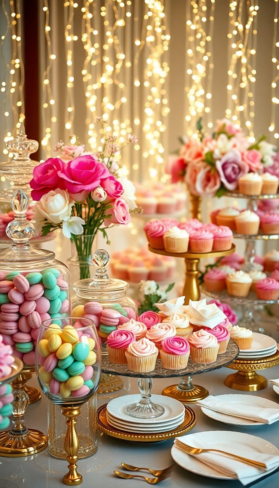 stunning dessert display techniques