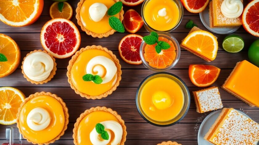 tangy citrus dessert recipes