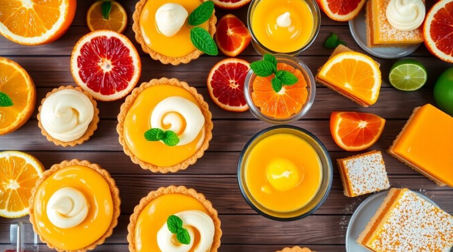 tangy citrus dessert recipes