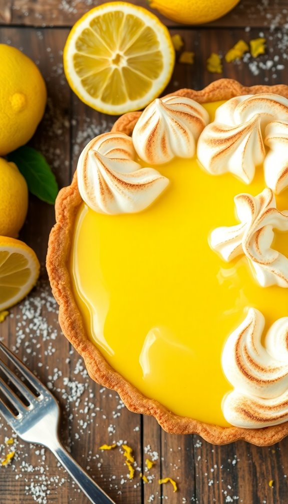 tangy lemon meringue pie
