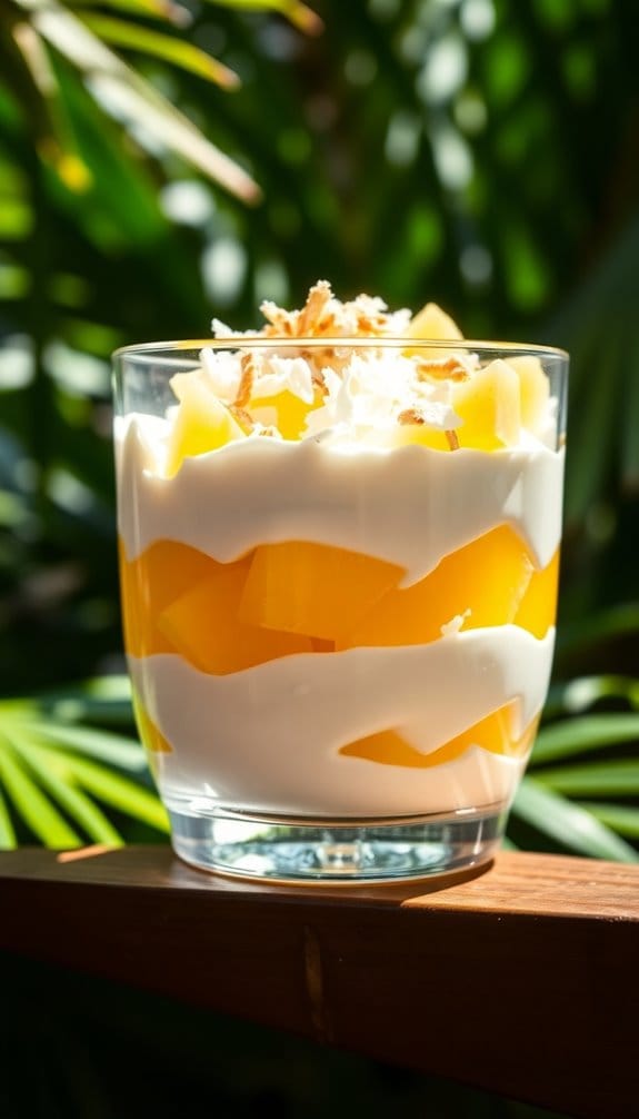 tropical layers of paradise