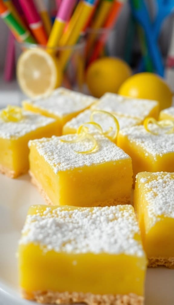 zesty lemon bars delight