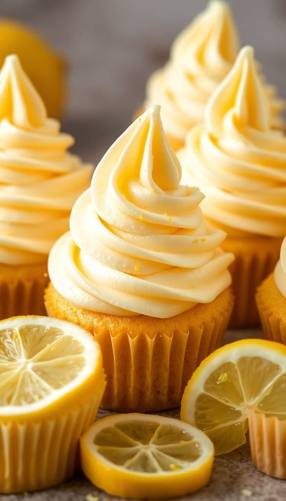 zesty lemon cupcake delight