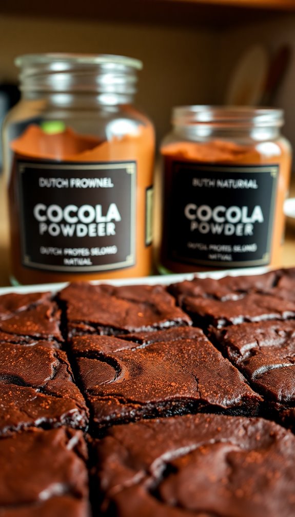 cocoa powder affects brownies