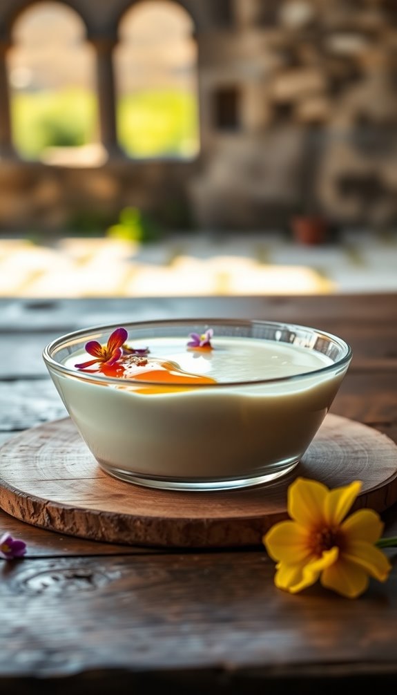 creamy dessert with variations