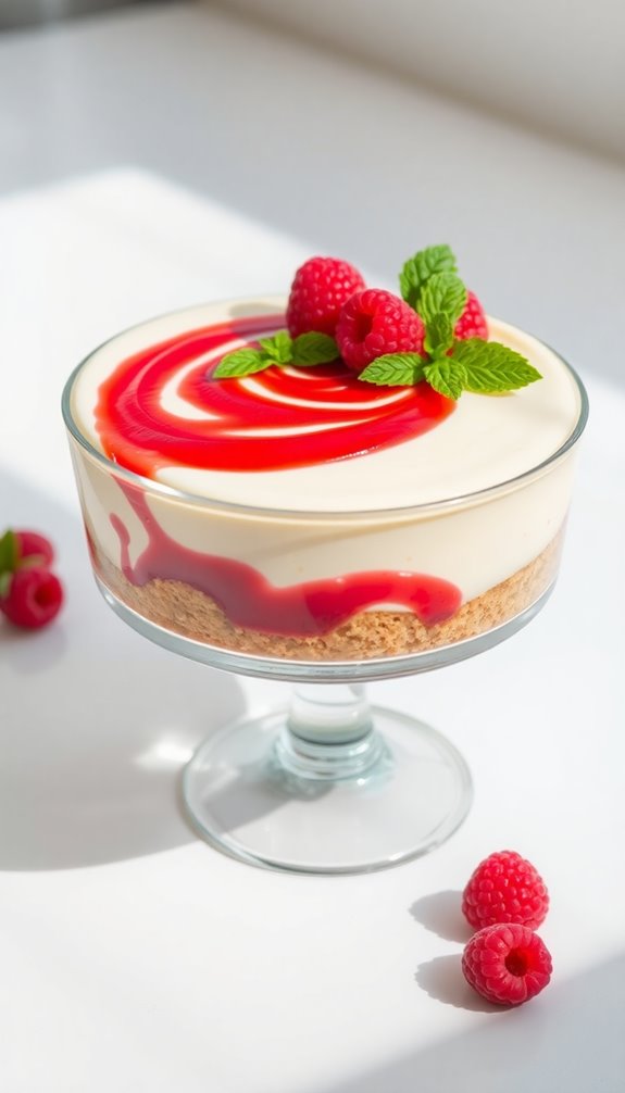 creamy no bake cheesecake delight