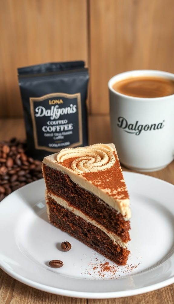 dalgona coffee cake delight