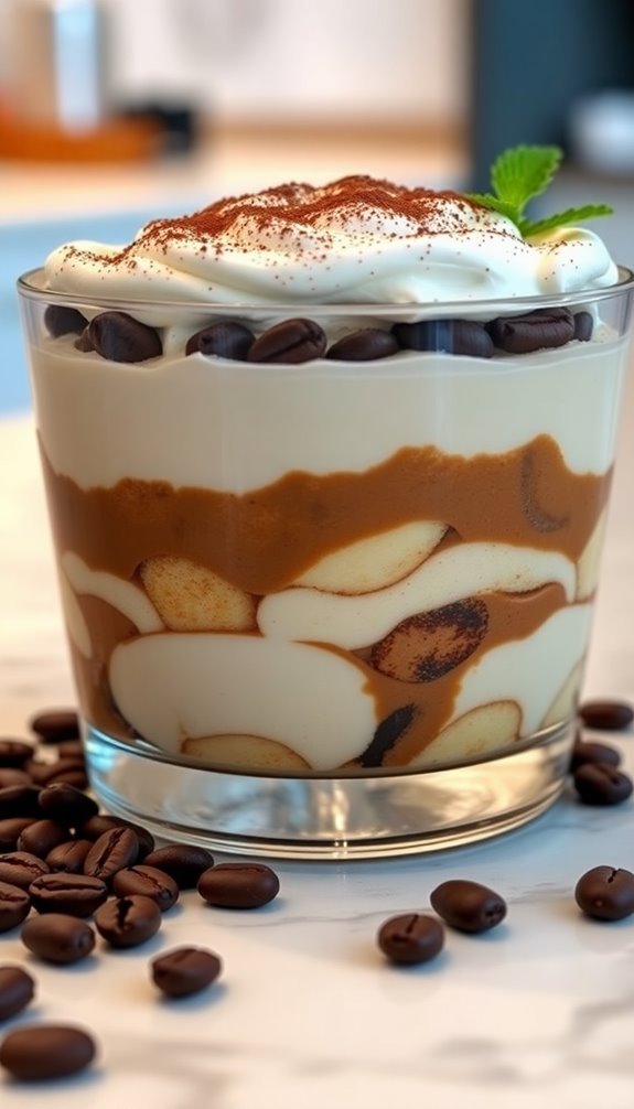 dalgona coffee tiramisu delight