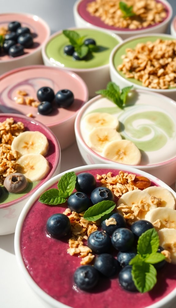 delicious smoothie bowl combinations