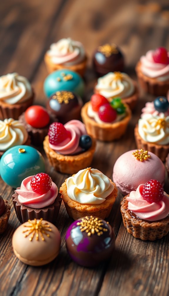 delightful bite sized desserts options