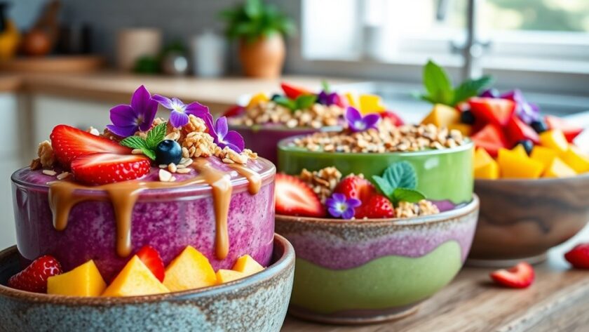 dessert inspired healthy smoothies