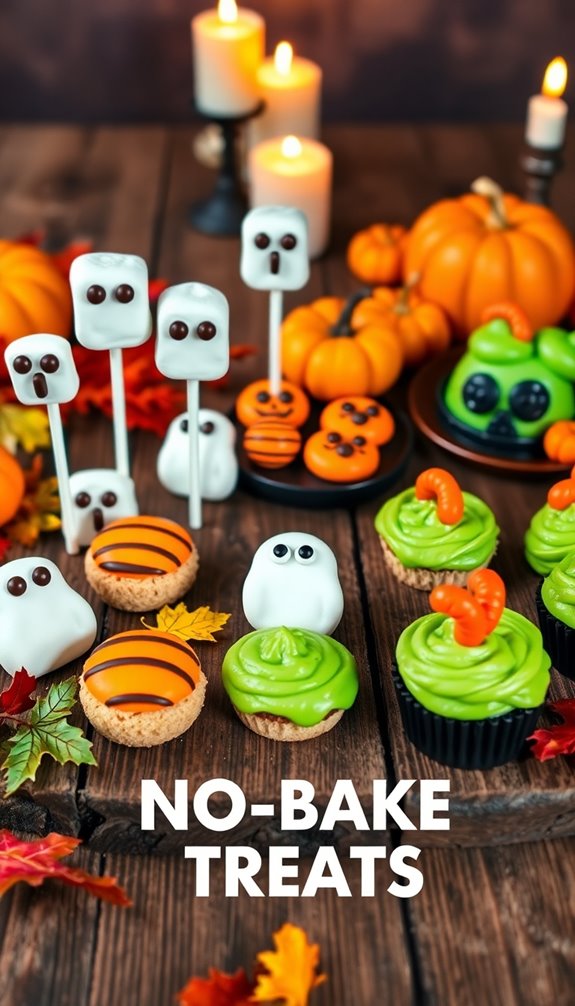 easy no bake halloween treats