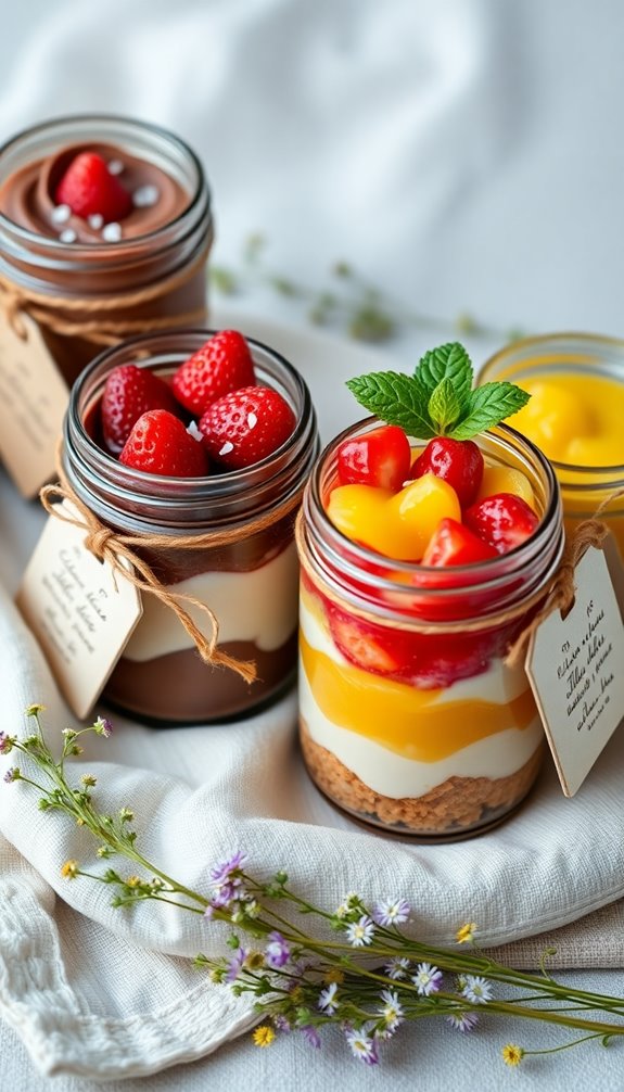 flavorful jar dessert combinations