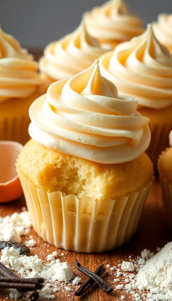fluffy vanilla cupcake secrets