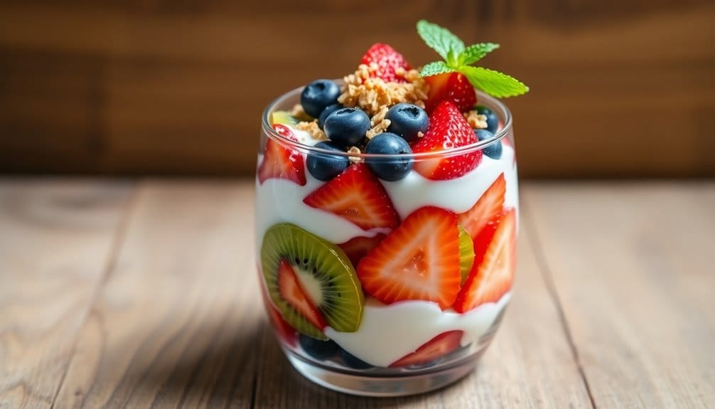 gourmet fruit parfaits quickly