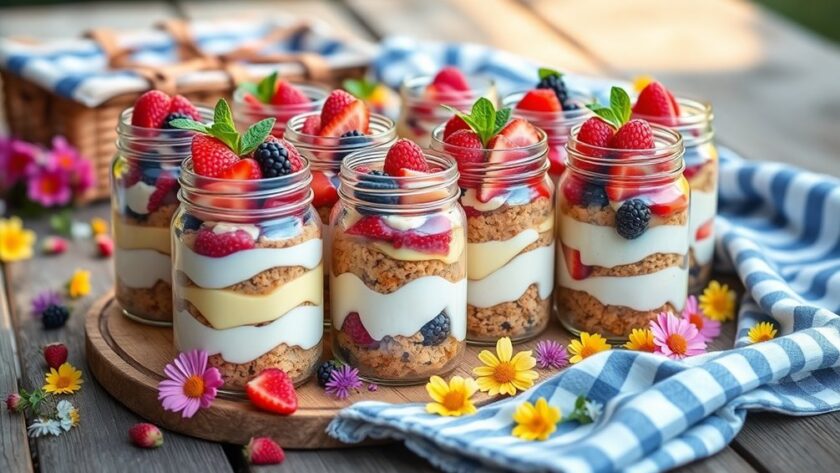 homemade sweet treat jars