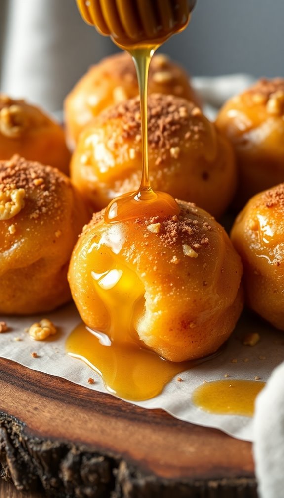 honey drenched doughnuts of celebration