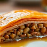 honeyed nut pastry layers