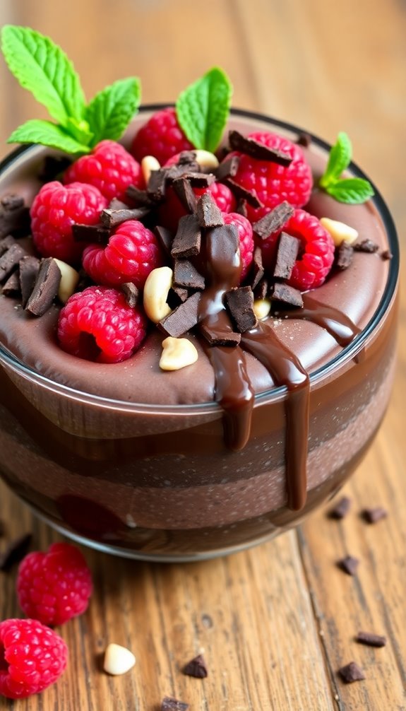 indulgent chocolate chia variations