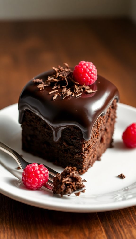 indulgent sugar free chocolate cake