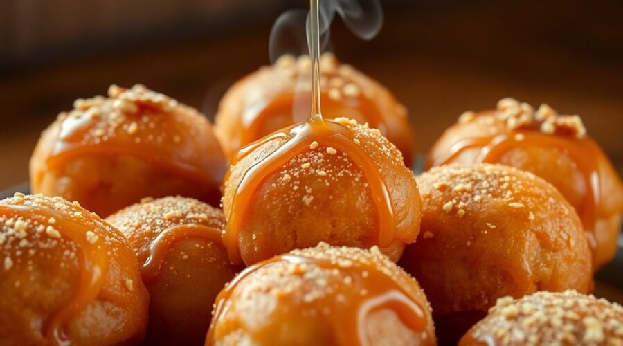 irresistible greek honey donuts