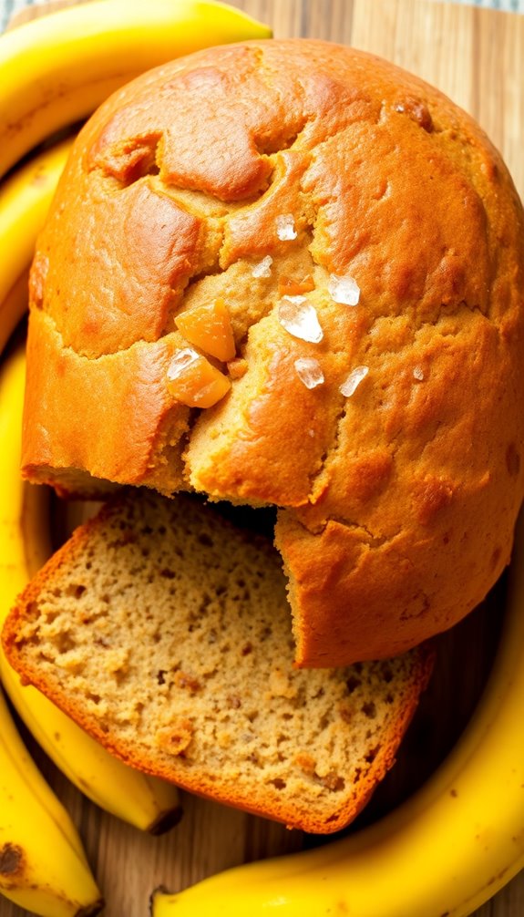 irresistible moist banana bread