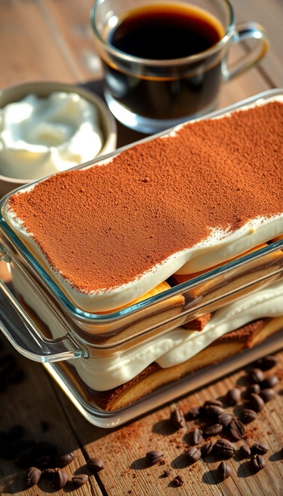 key ingredients for tiramisu