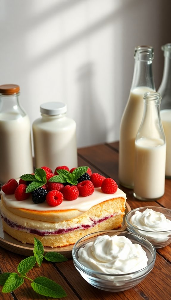 key ingredients for tres leches