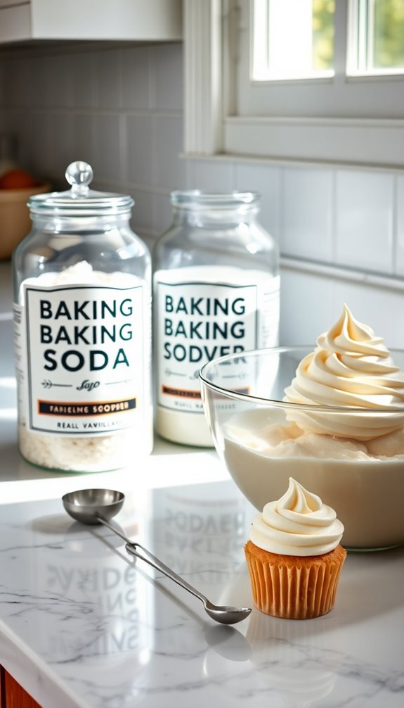 leavening agents for cupcakes