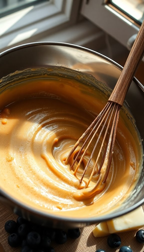 master smooth pancake batter