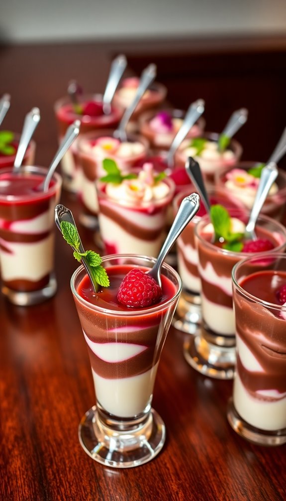 miniature desserts maximum enjoyment