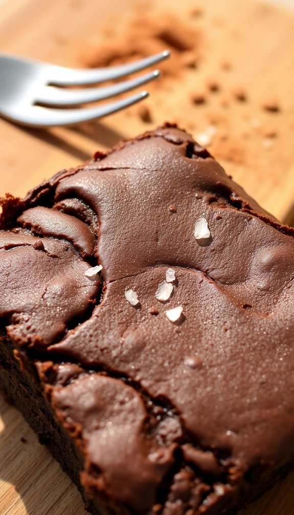 perfect fudgy brownie texture