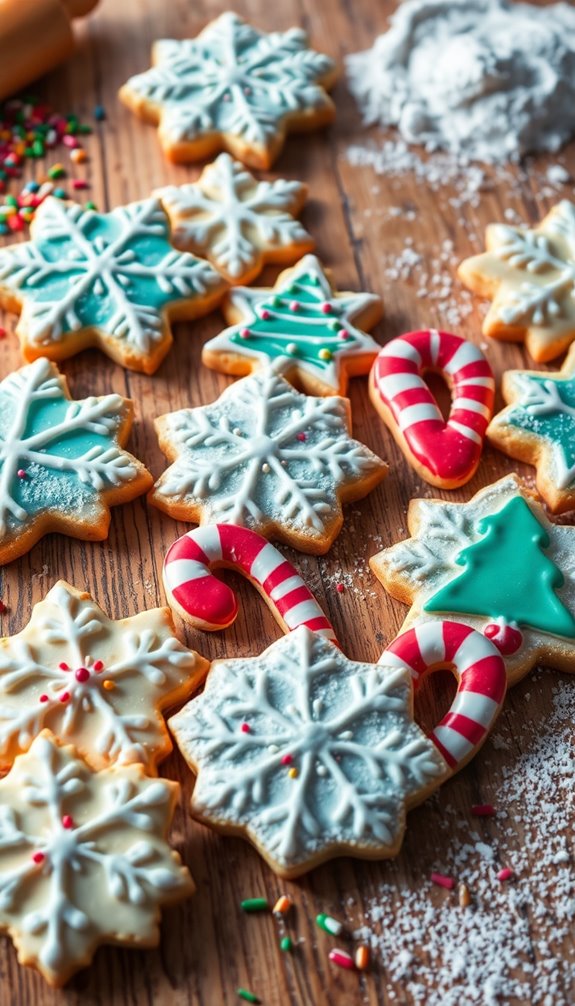 perfectly decorated sugar cookies