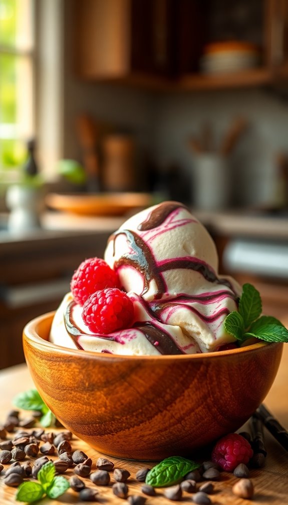 plant based creamy ice cream