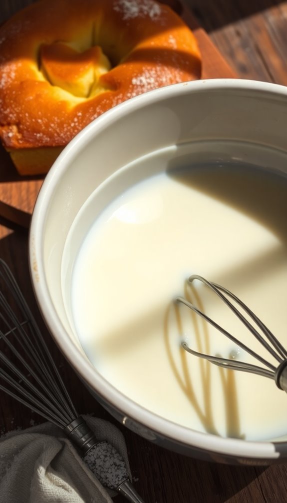 prepare tres leches soak