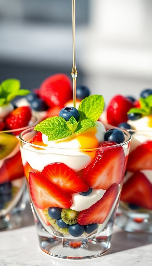 quick delightful fruit parfaits