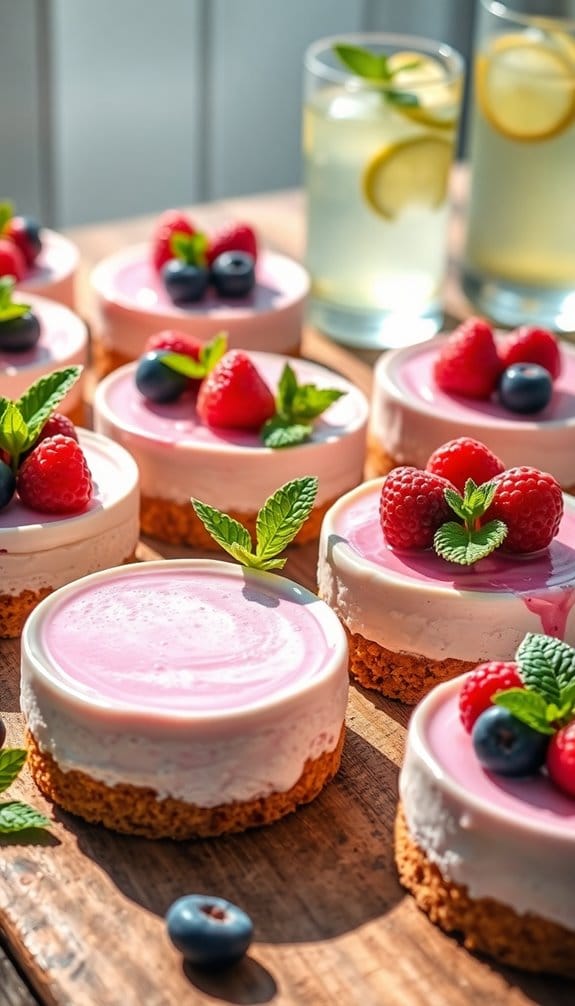 refreshing no bake cheesecake delight