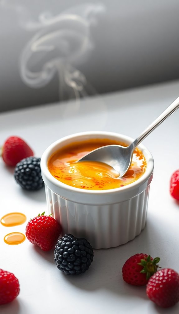 silky custard crunchy crust