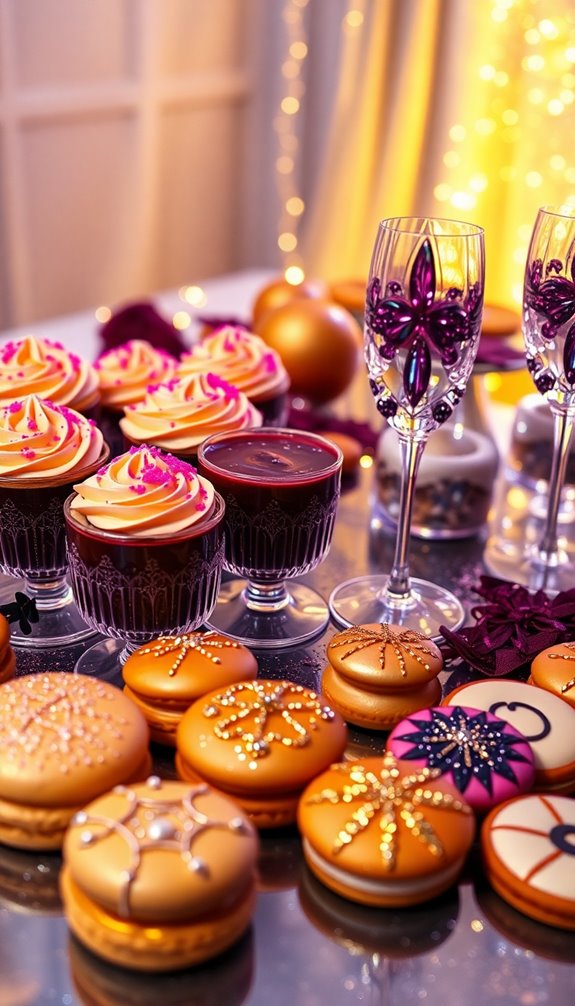 sparkle up your desserts