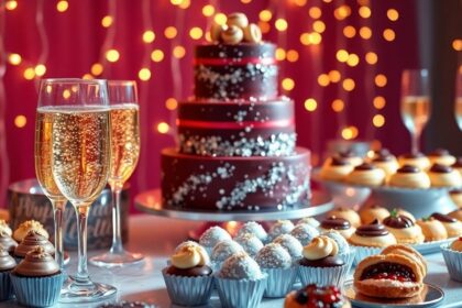 sparkling stylish new year s desserts
