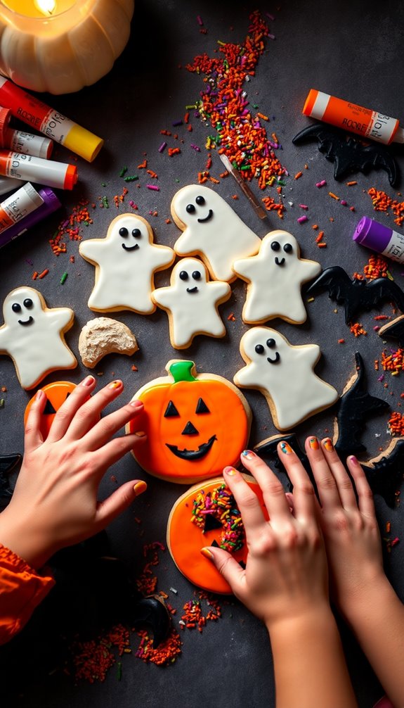 spooky cookie decorating tips
