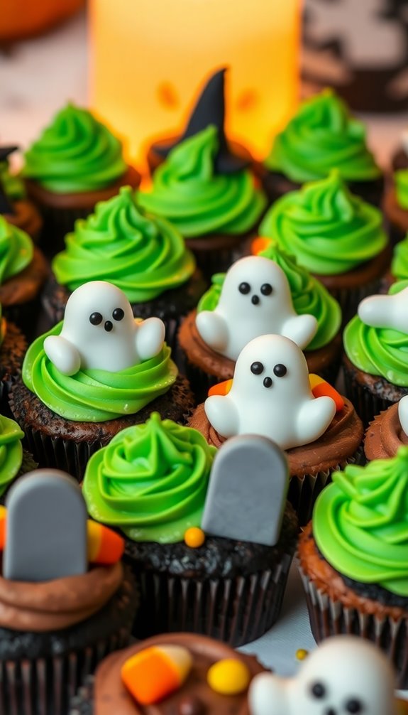 spooky cupcake decorating fun