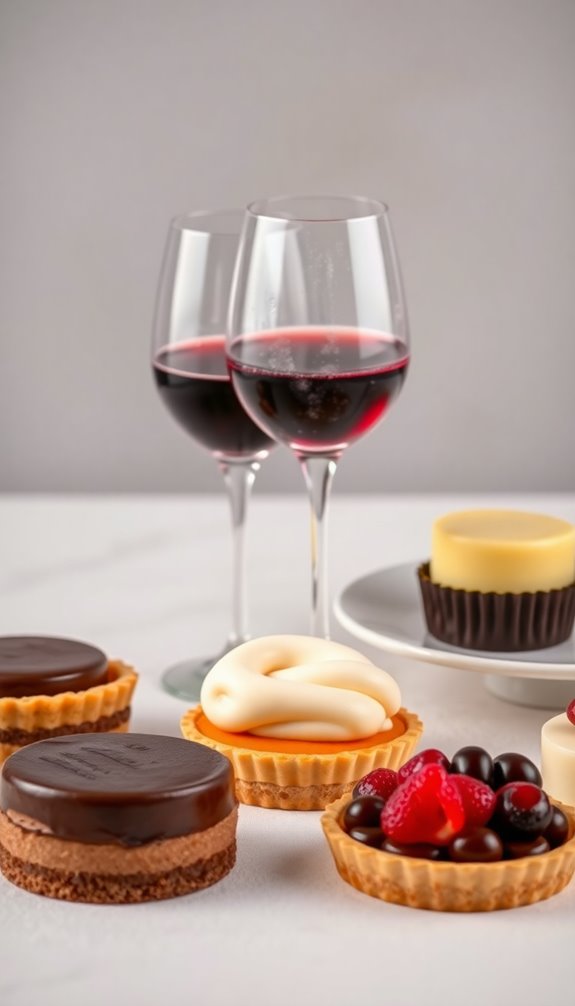 thoughtful wine dessert pairings